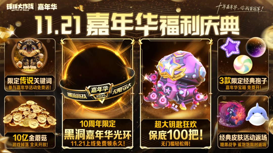 球球大作战十周年庆典2