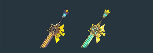 岩峰巡歌武器立绘