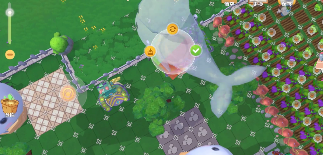 摩尔庄园鲸鱼怎么移动