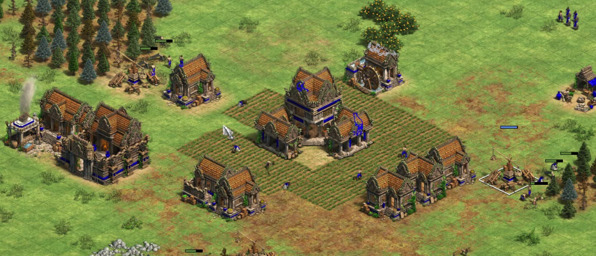 帝国时代2种田技巧怎么用的