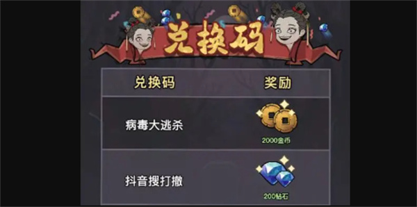 病毒大逃杀独家兑换码 疯狂大逃杀兑换码汇总