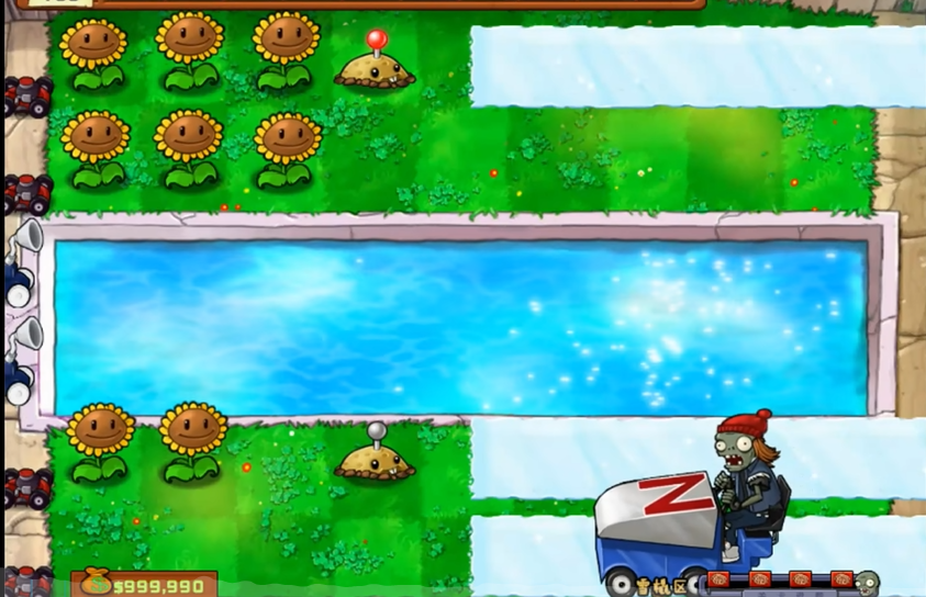 轻松征服植物大战僵尸冰车雪橇关 针对攻略解析