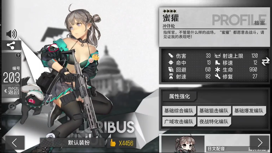 少女前线蜜獾性能解析 轻松掌握最强干员