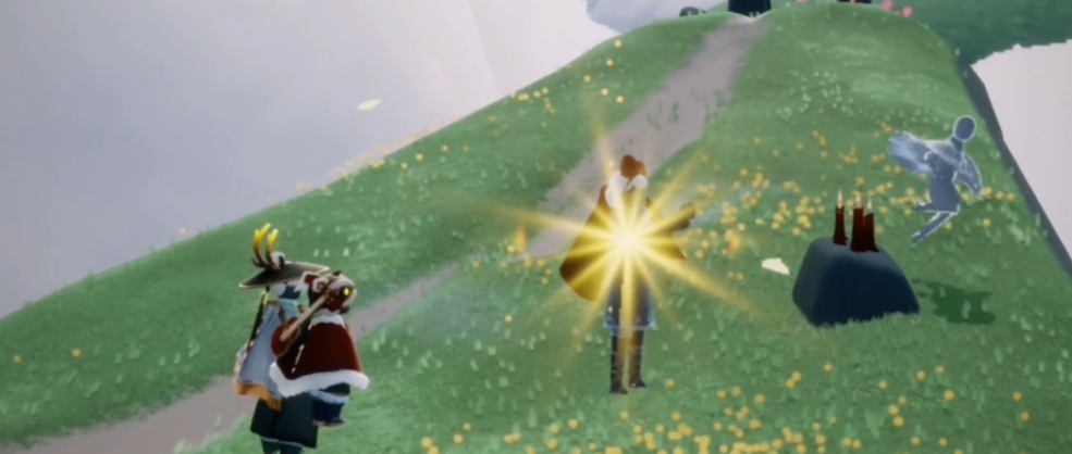 寻找光遇蝴蝶结先祖地点攻略  揭秘蝴蝶结先祖隐藏位置