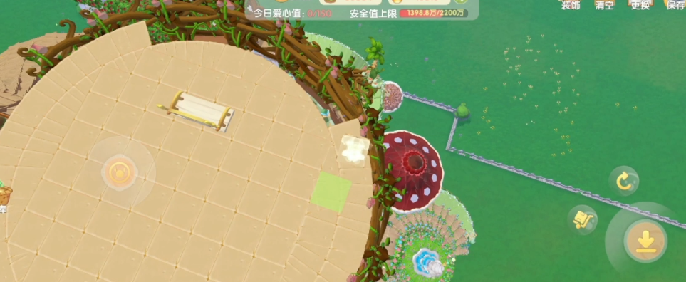 摩尔庄园如何撤销建筑