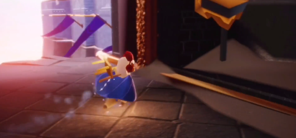 光遇霞谷滑冰赛道小门怎么进