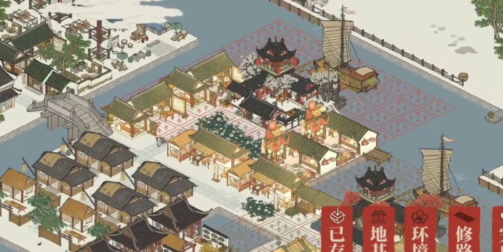 江南百景图商栈都一样吗