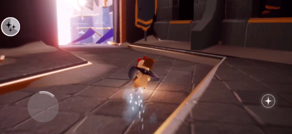 光遇霞谷滑冰赛道小门怎么进