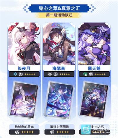 第一期活动卡池