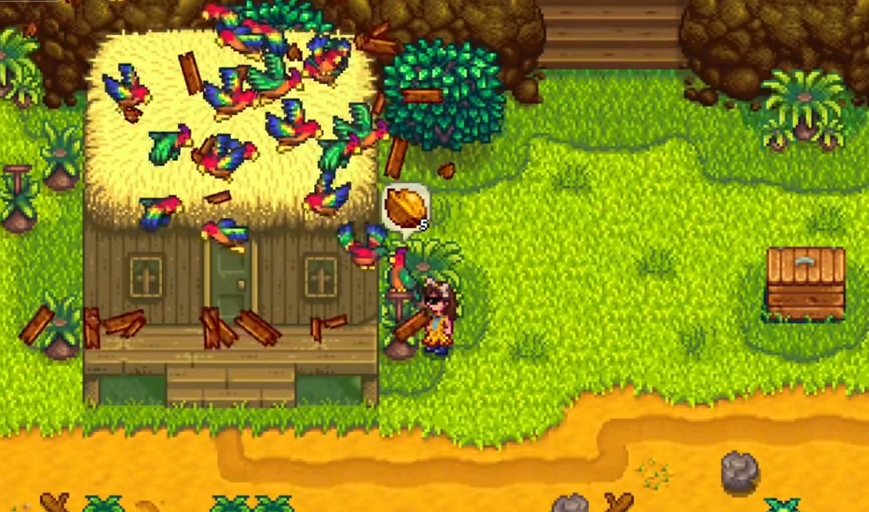 星露谷物语如何收集金核桃