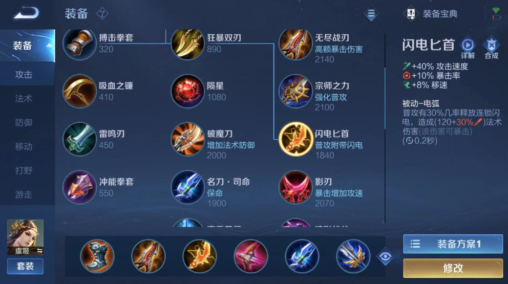 虞姬装备搭配攻略 装备选择技巧大揭秘